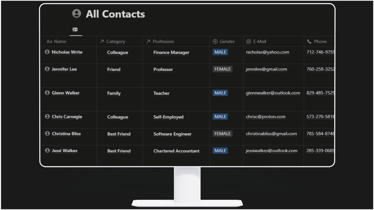 Personal Relationship Manager gallery image