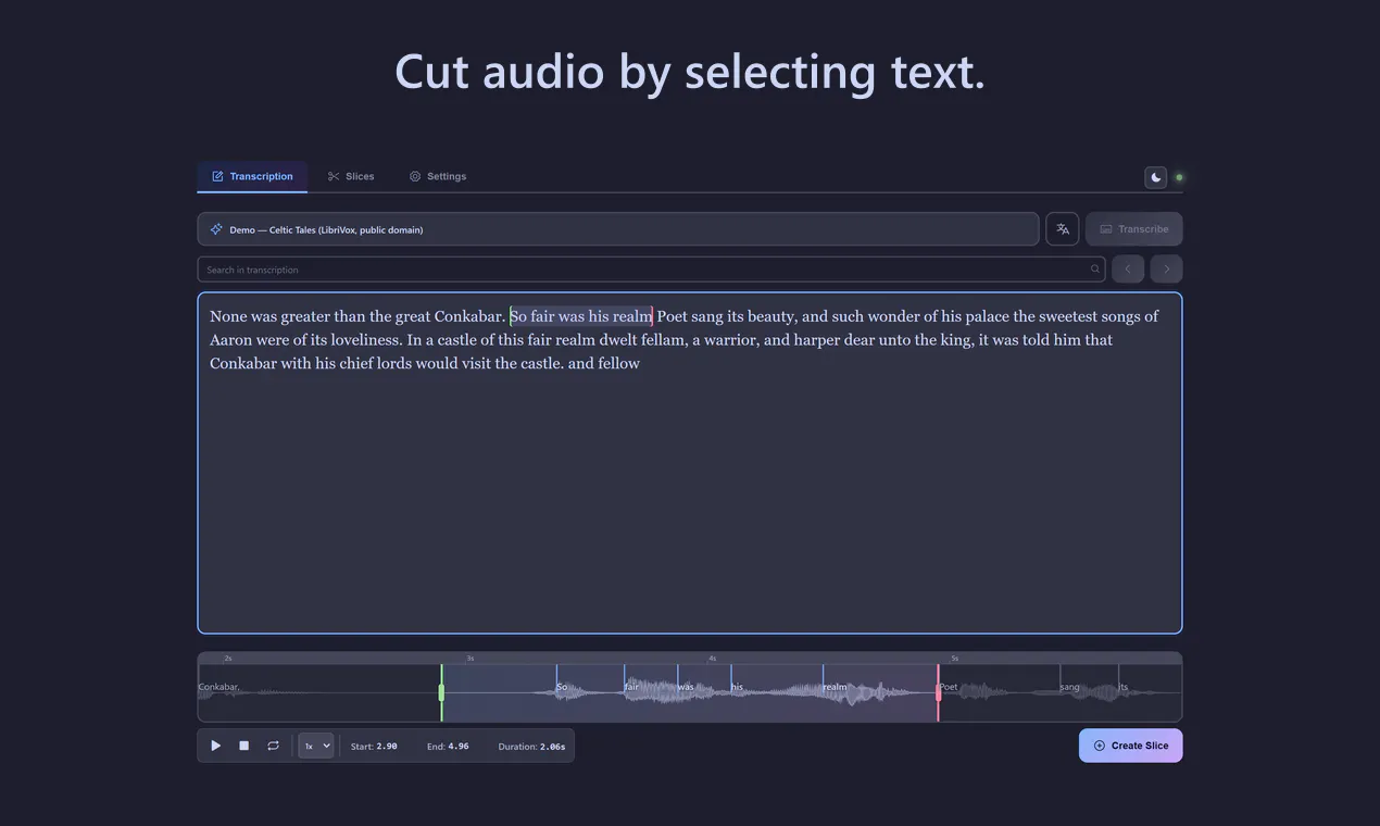 Vocal Slice gallery image