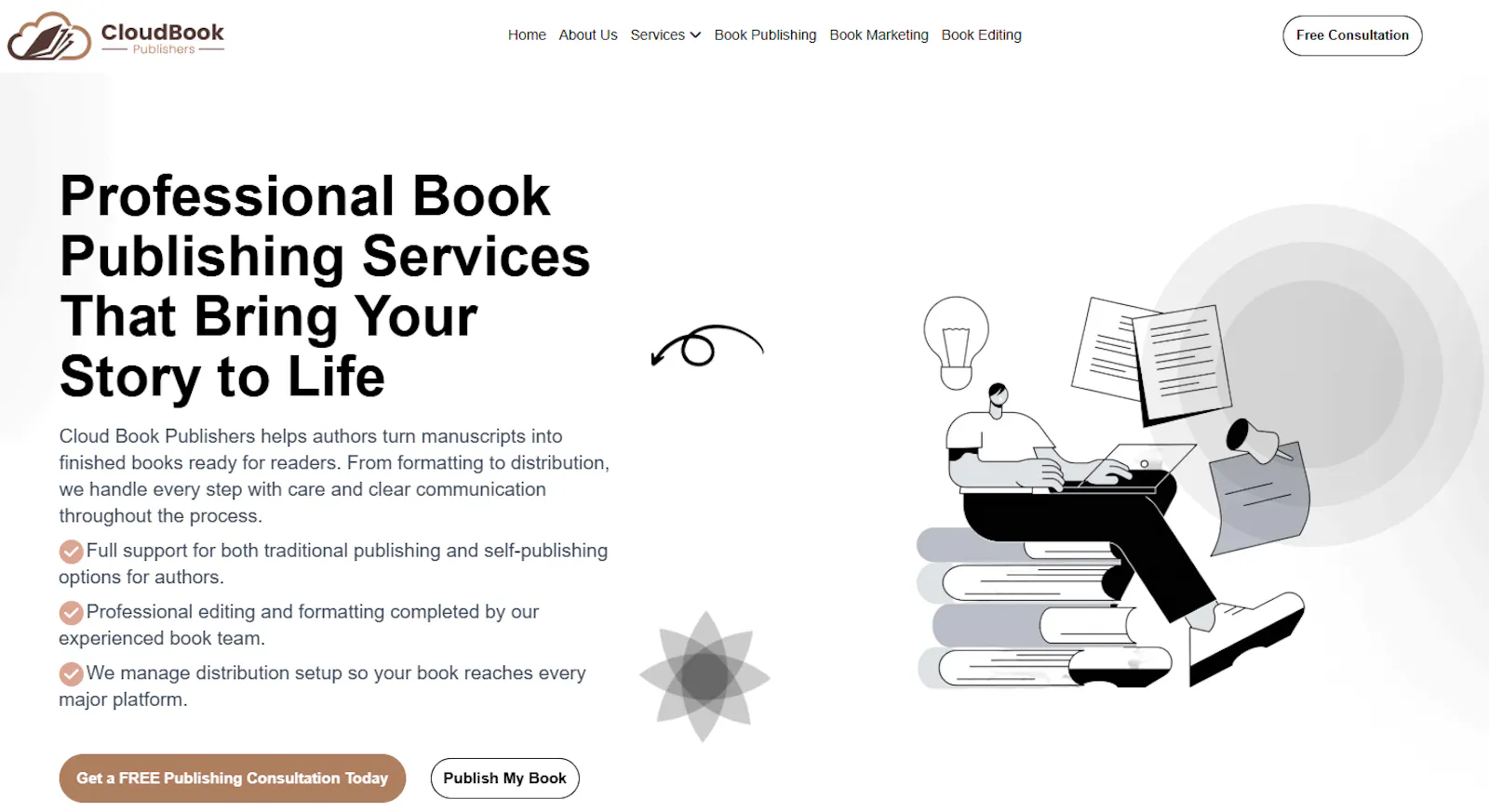 Cloud Book Publishers screenshot 1