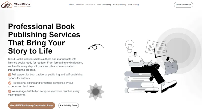 Cloud Book Publishers screenshot 1