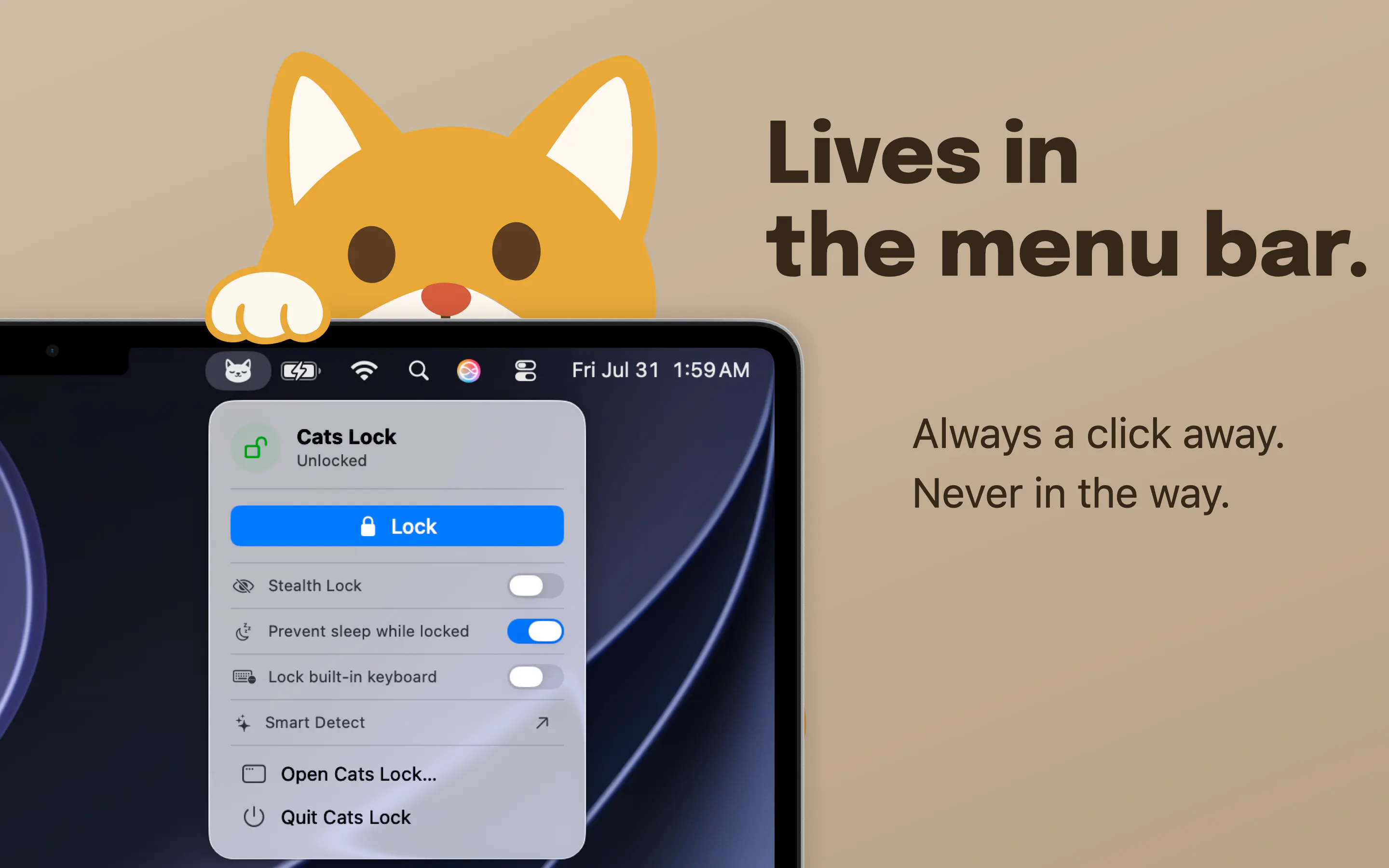Cats Lock gallery image