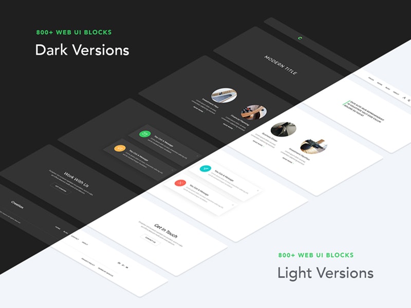 Creation Web UI Kit gallery image
