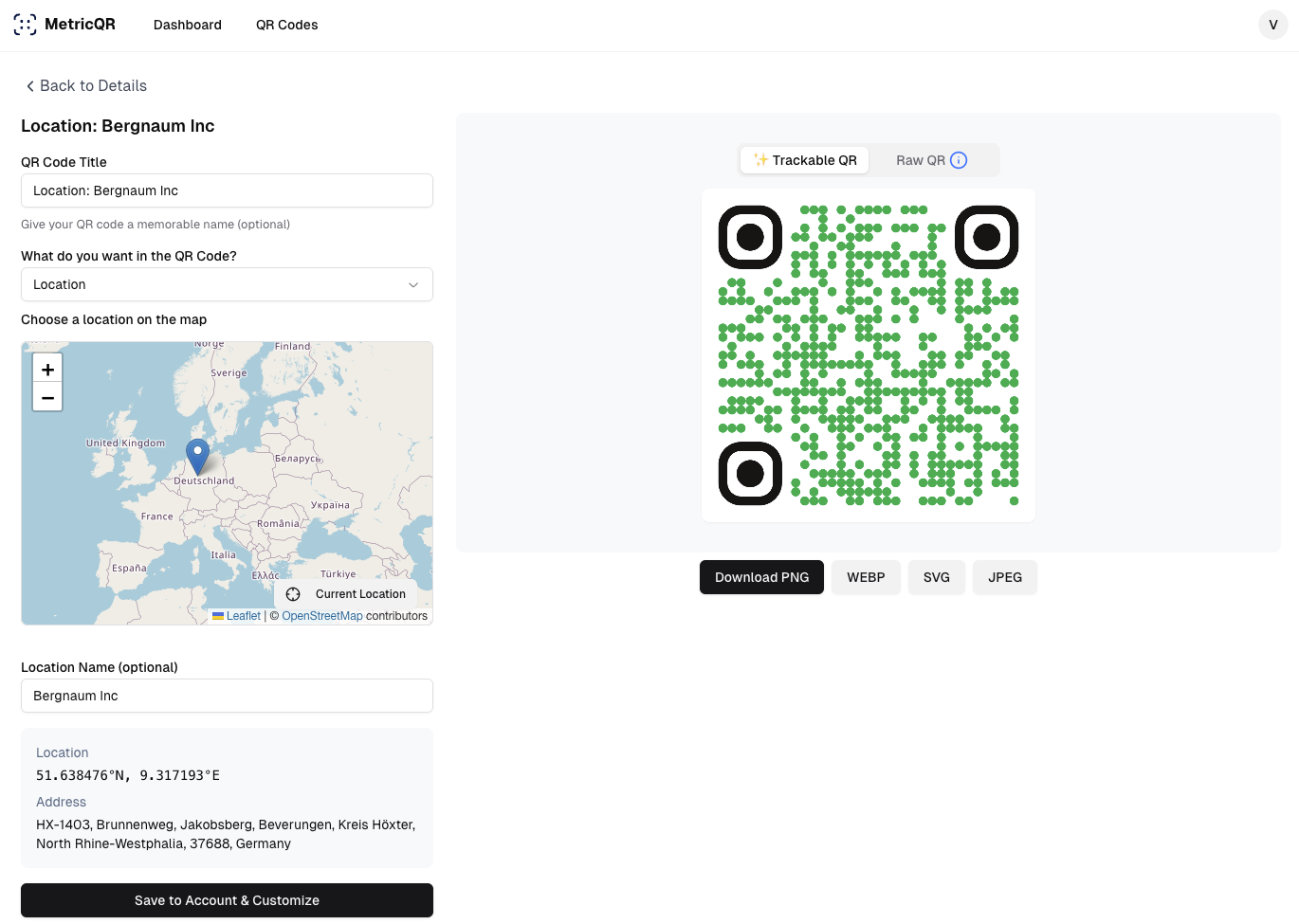 Metrikqr - Schöne, dynamische QR -Codes, die ihre eigene Leistung verfolgen Medien 2