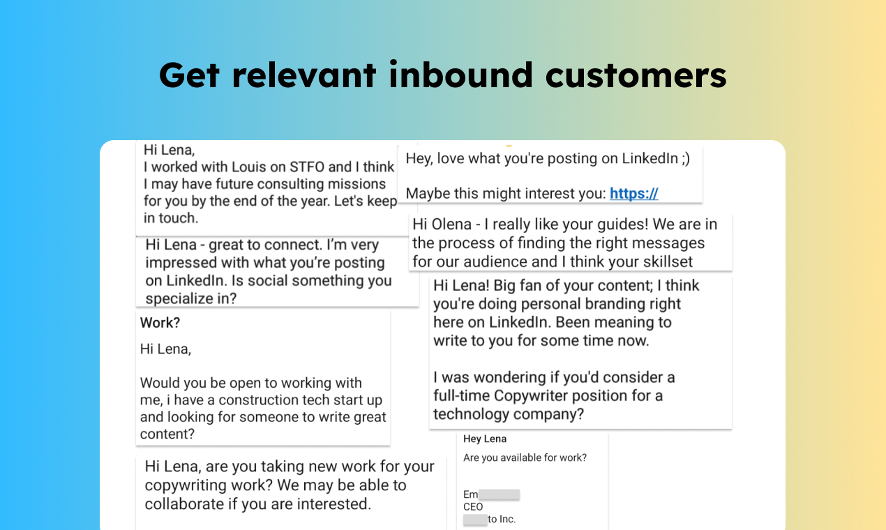 Het LinkedIn Inbound Playbook - Achtervolg, trek niet aan, media 5