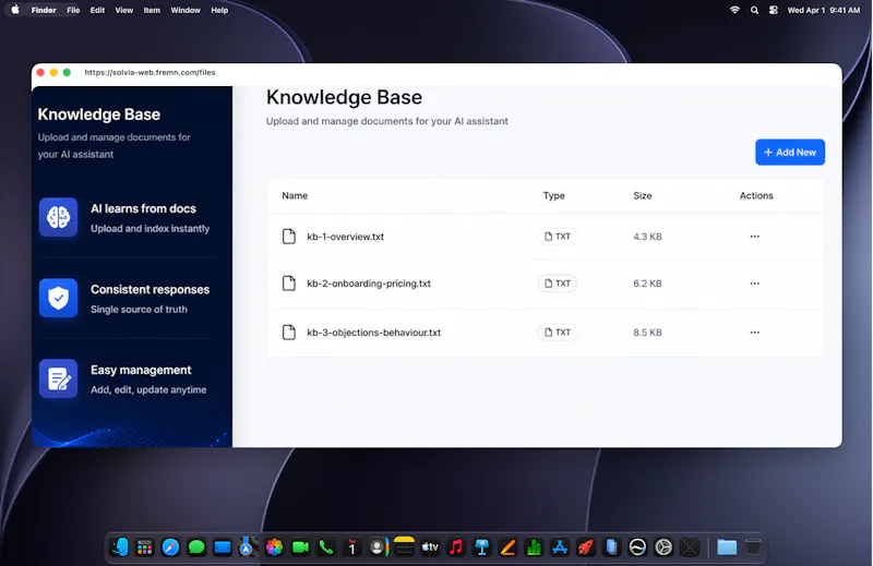 Solvia screenshot 4