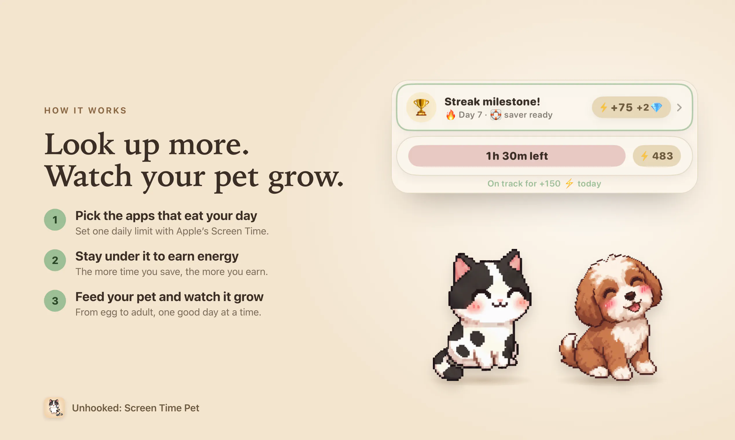 Unhooked: Screen Time Pet gallery image
