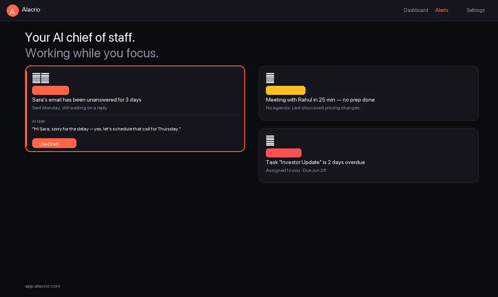 Alacrio screenshot 3