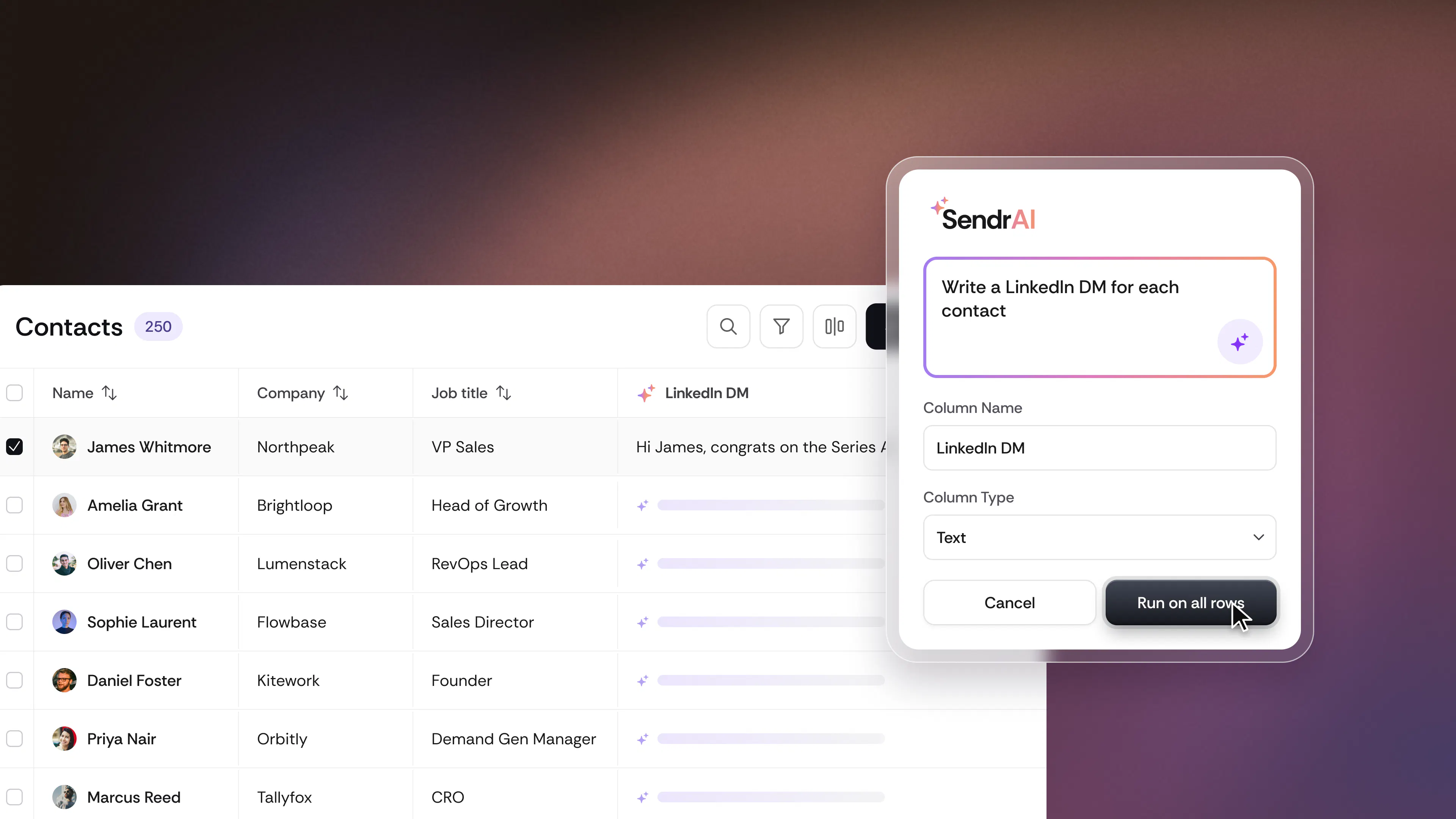 Sendr gallery image