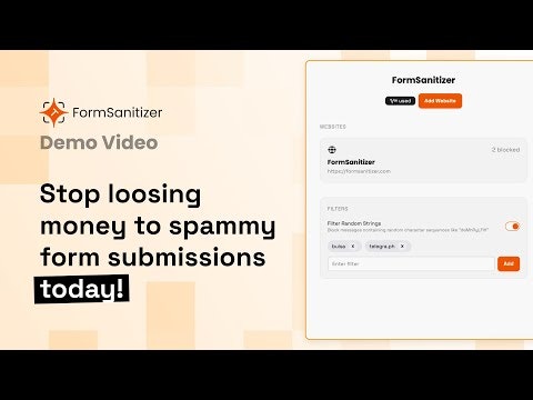 FormSanitizer gallery image