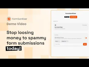 FormSanitizer gallery image