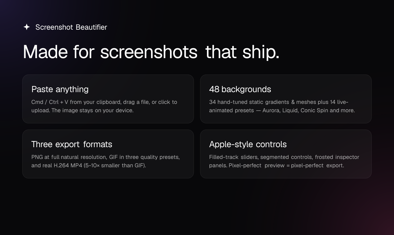 Screenshot Beautifier gallery image