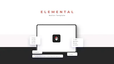 Elemental Notion Template gallery image