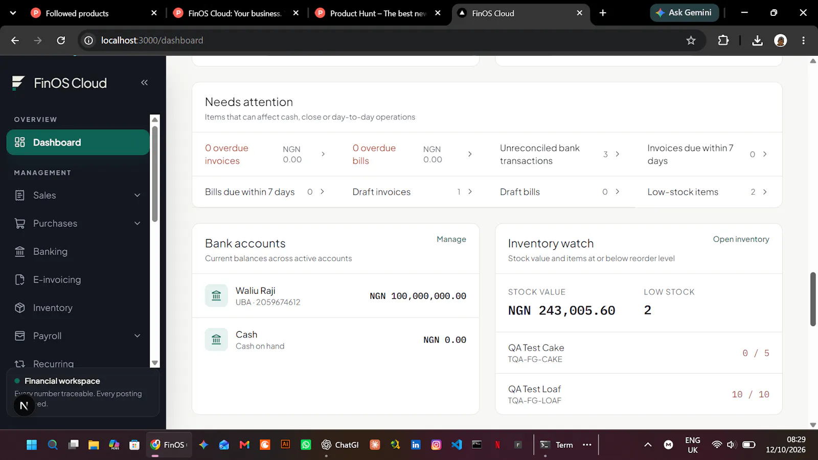 FinOS Cloud screenshot 4