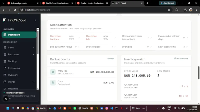 FinOS Cloud screenshot 4