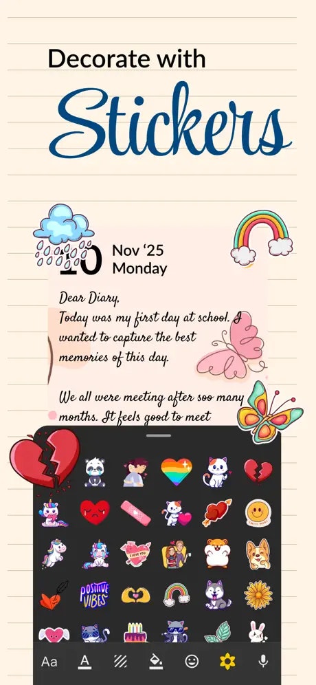 Journal: Gratitude, Affirmationa Diary - Screenshot 4 preview