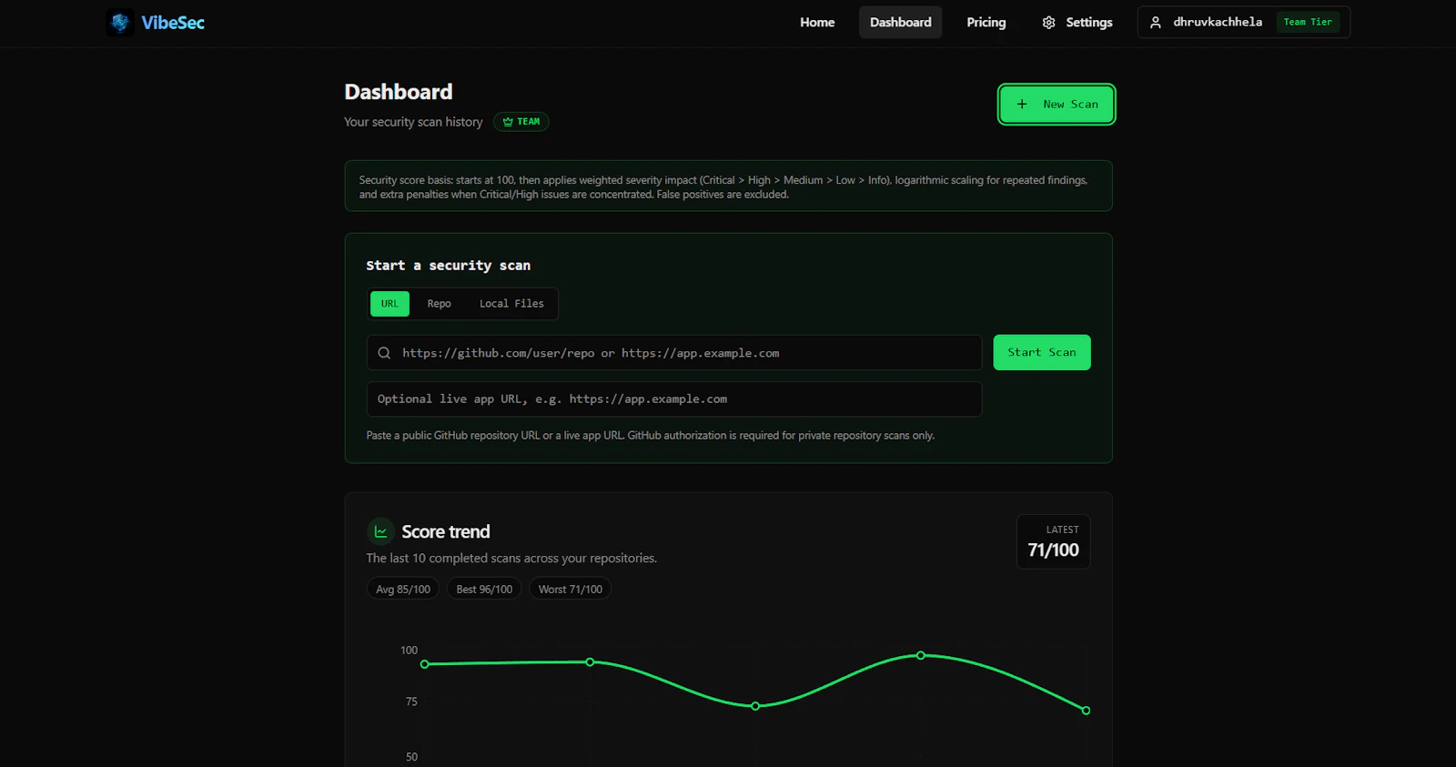 VibeSec screenshot 4