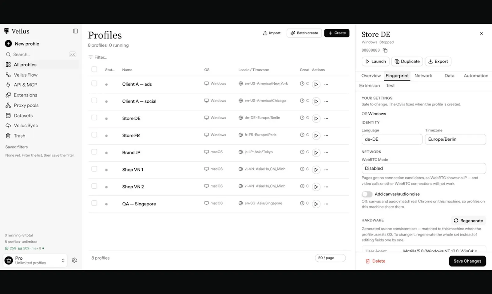 Veilus screenshot 3