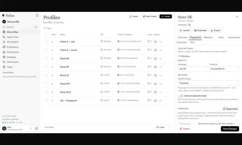 Veilus screenshot 3
