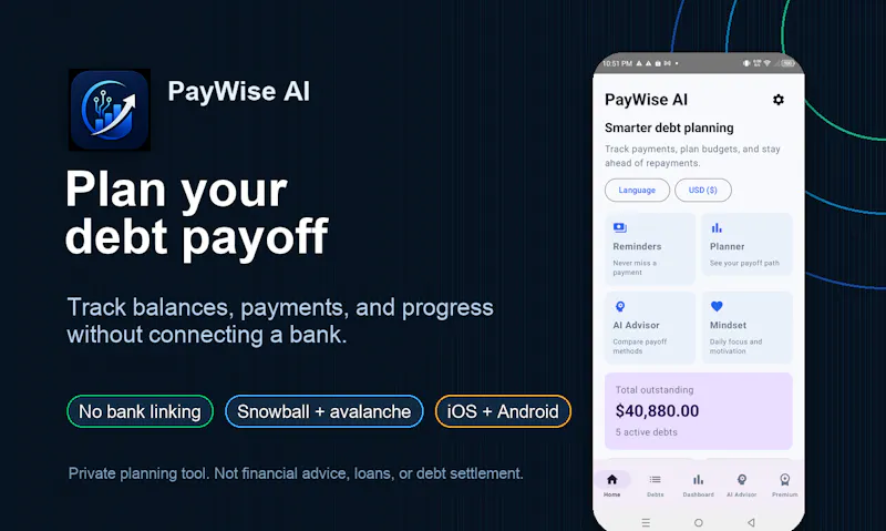 PayWise AI Budget Planner screenshot 1