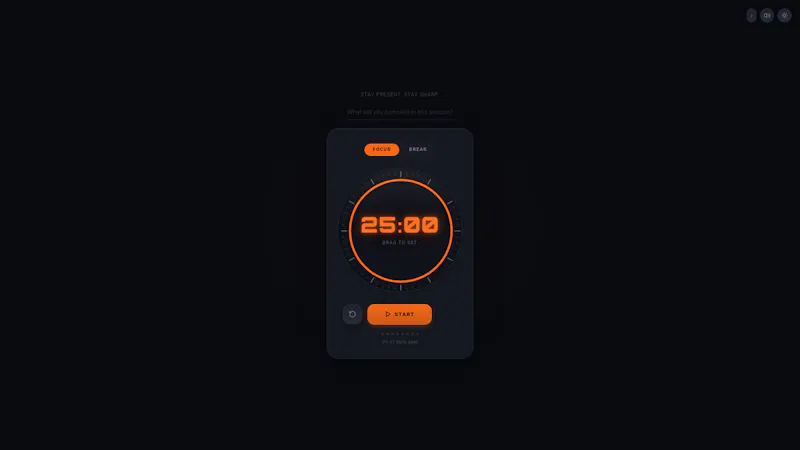 PomoDial Pro screenshot 1