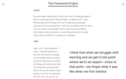 The Framework Project media 1