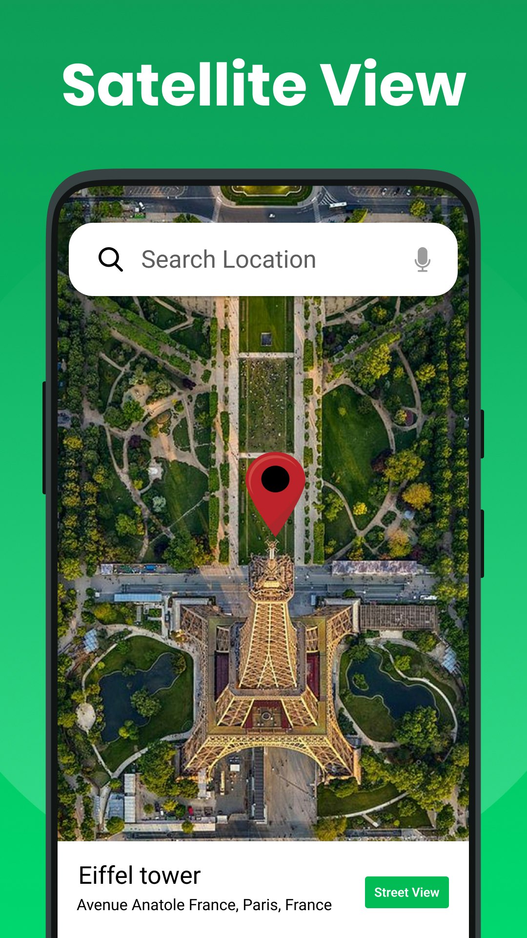 街景現場衛星地圖 - 使用衛星地圖探索世界，用地圖獲取路線計劃 media 8