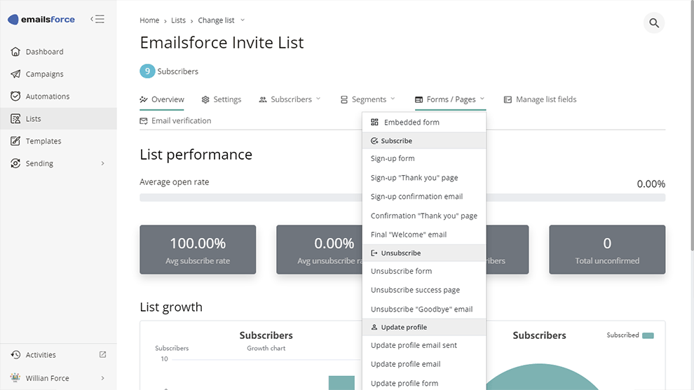 Emailsforce - Email Marketing Tool gallery image