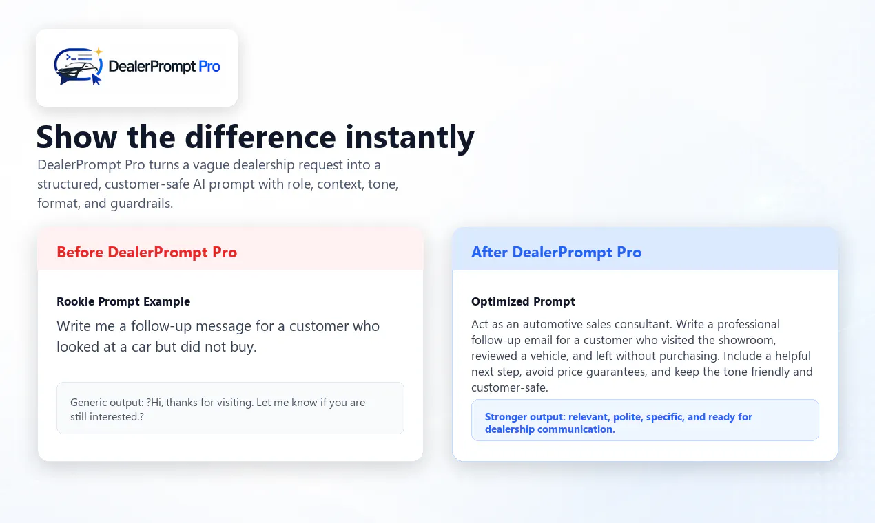 DealerPrompt Pro gallery image