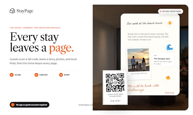 StayPage screenshot 1