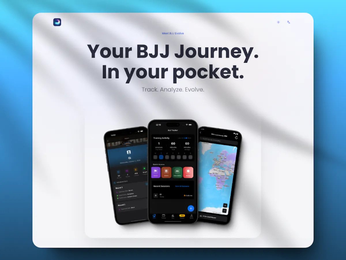 BJJ Evolve - Brazilian Jiu-Jitsu tracker