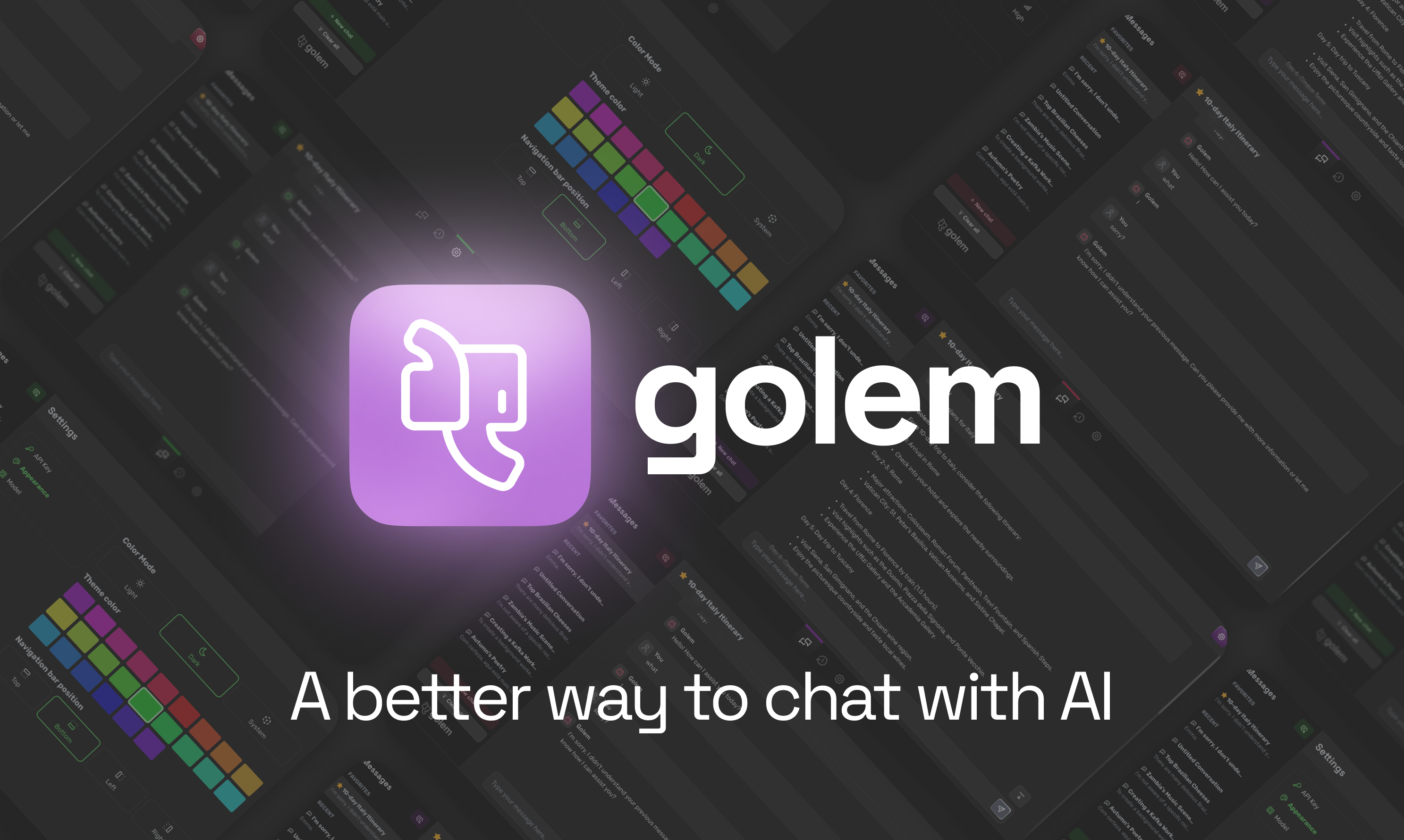 startuptile Golem-Golem is an open-source amazingly crafted conversational UI