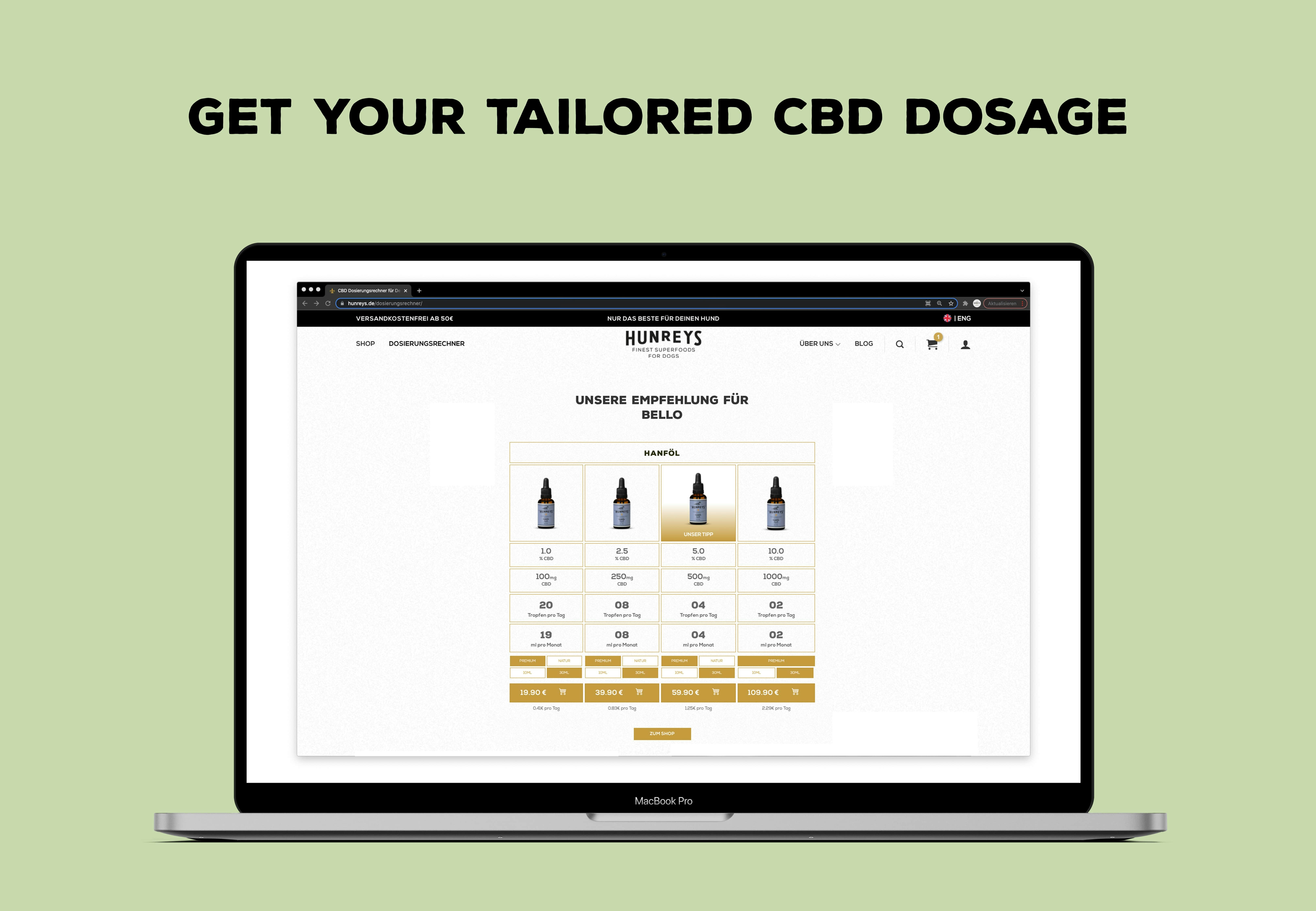 CBD Calculator gallery image