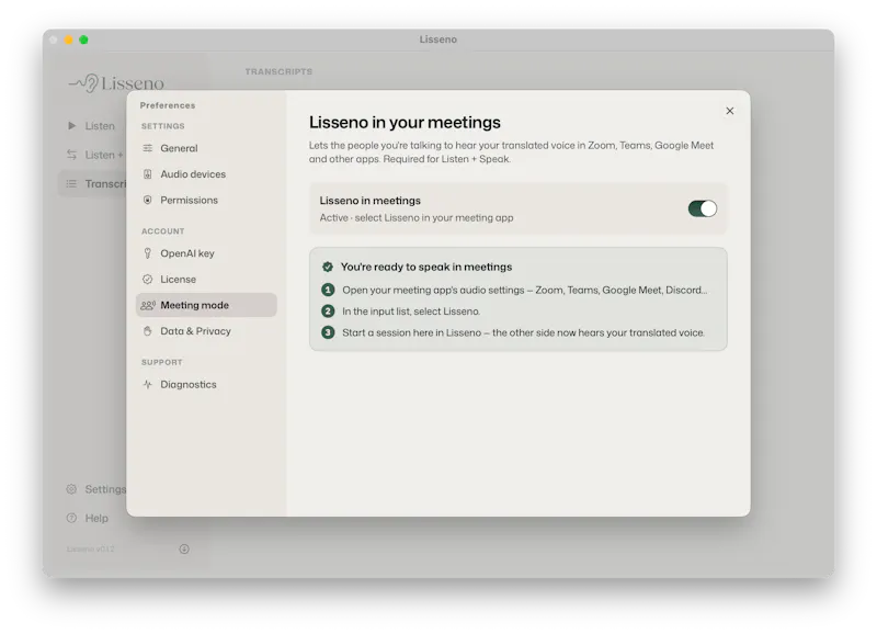 Lisseno screenshot 6