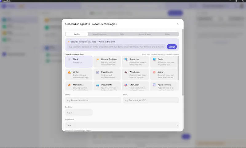 Aagya AI screenshot 2