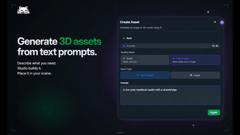 ReactVision Studio screenshot 5