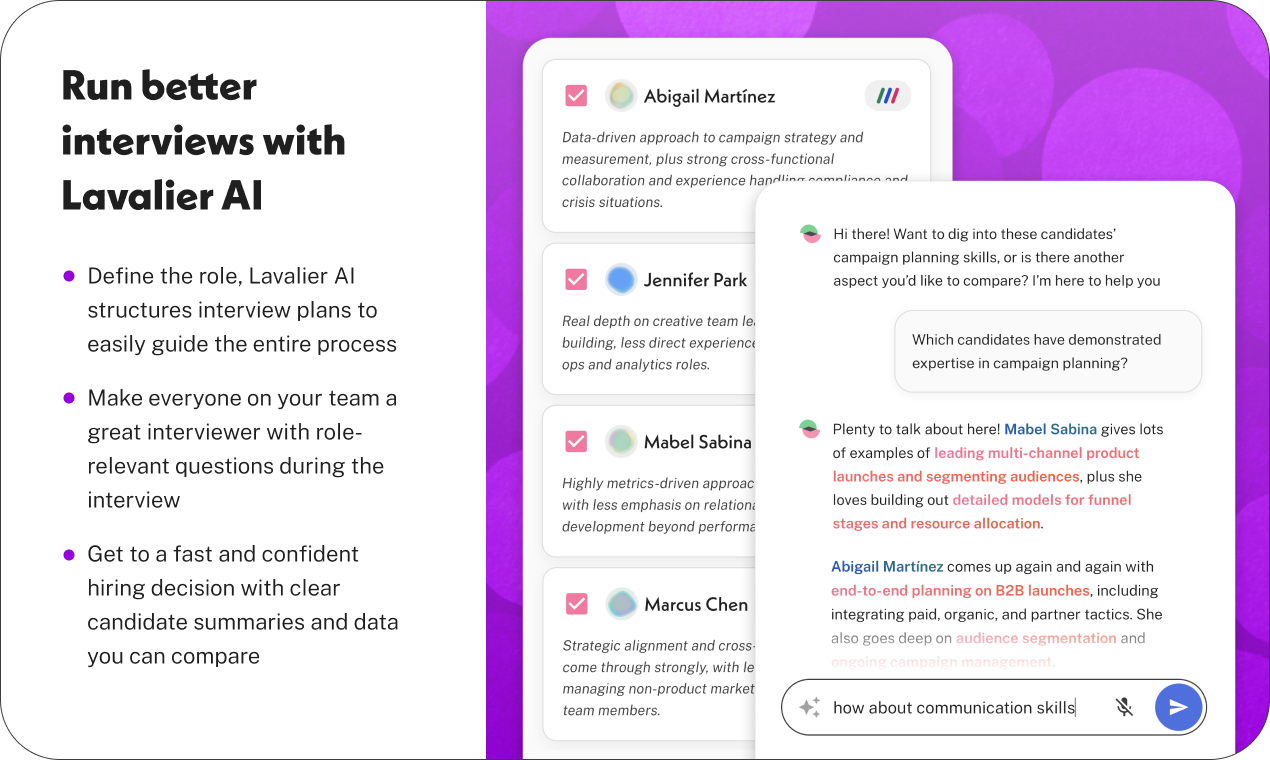 Lavalier AI - Screenshot 3 showing product features and functionality