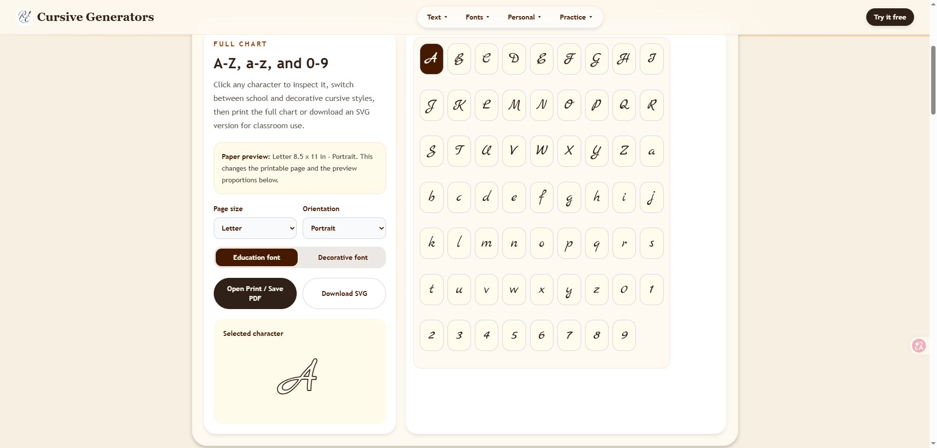 Cursive Generator gallery image