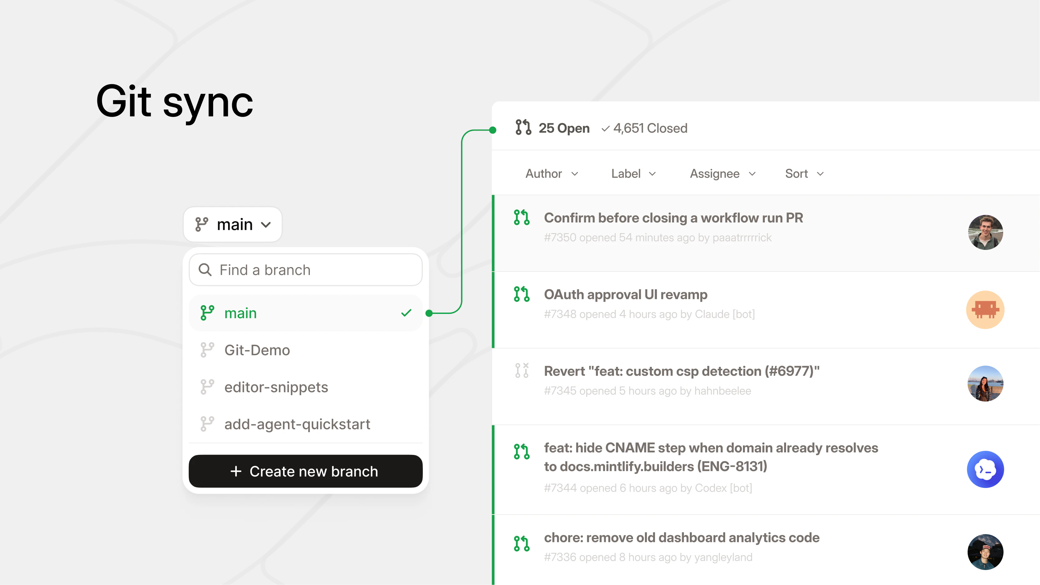 Mintlify Editor screenshot 2