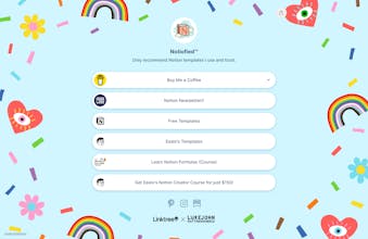 Show your support on my Linktree gallery image