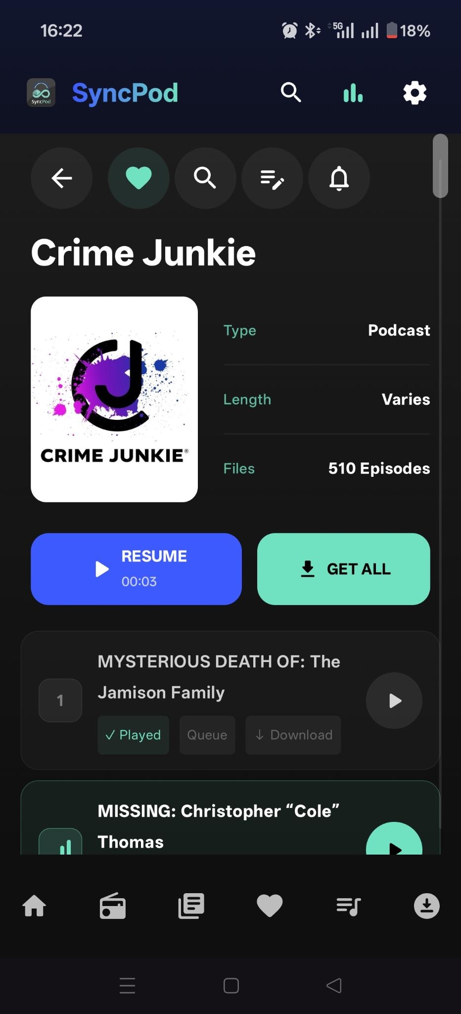 Syncpod: All in one audio and ebooks gallery image
