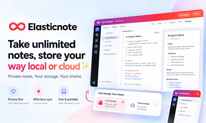 Elasticnote screenshot 2