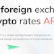 Free foreign exchange & crypto rates API