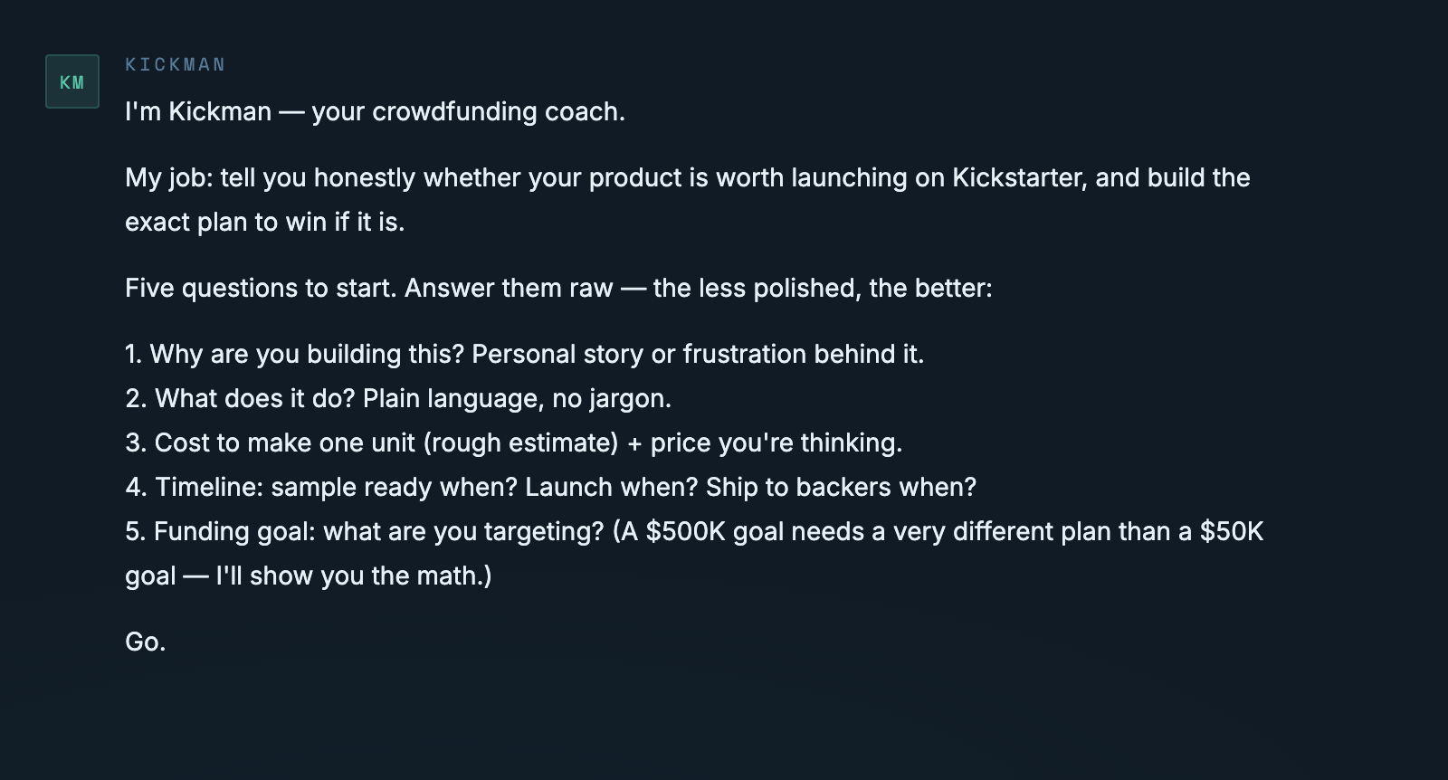 Kickman — Crowdfunding Coach gallery image