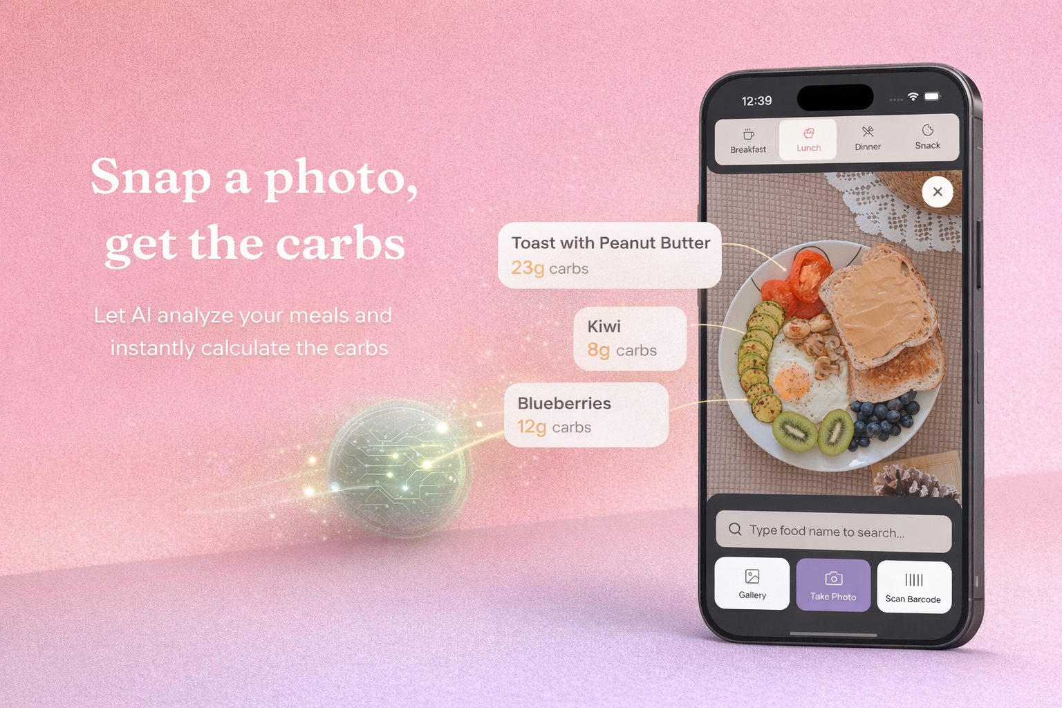 Glow Glucose: Carb Counter gallery image