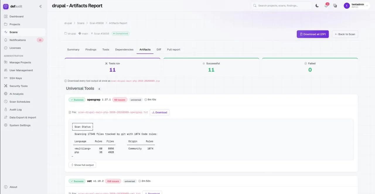 DefAudit gallery image