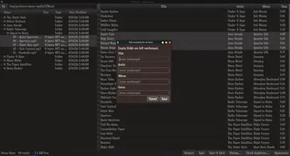 PodRacer: Manage your iPod on Linux. gallery image