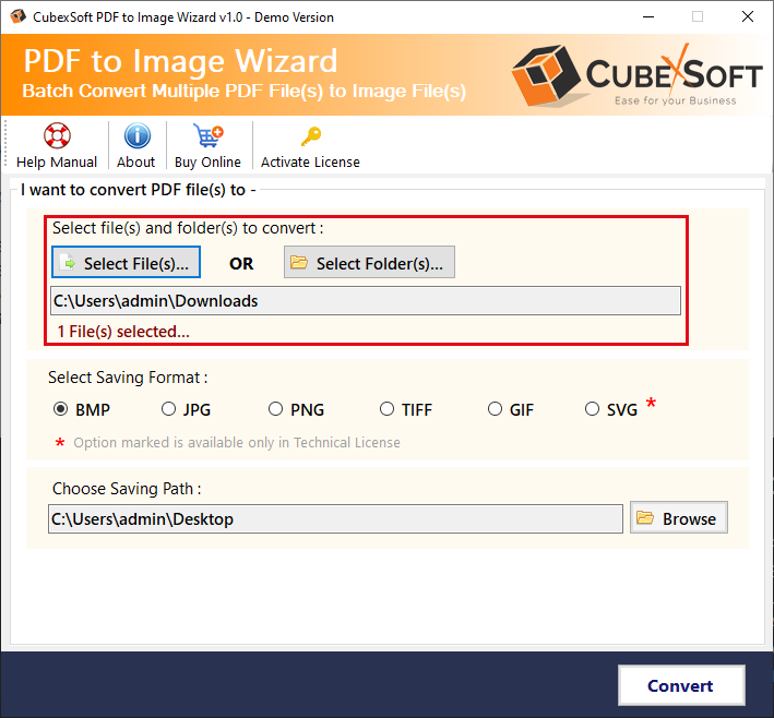 CubexSoft PDF에서 이미지 도구 - PDF 파일을 PNG, JPG 등으로 변환하는 빠른 및 직접 방법. 미디어 2