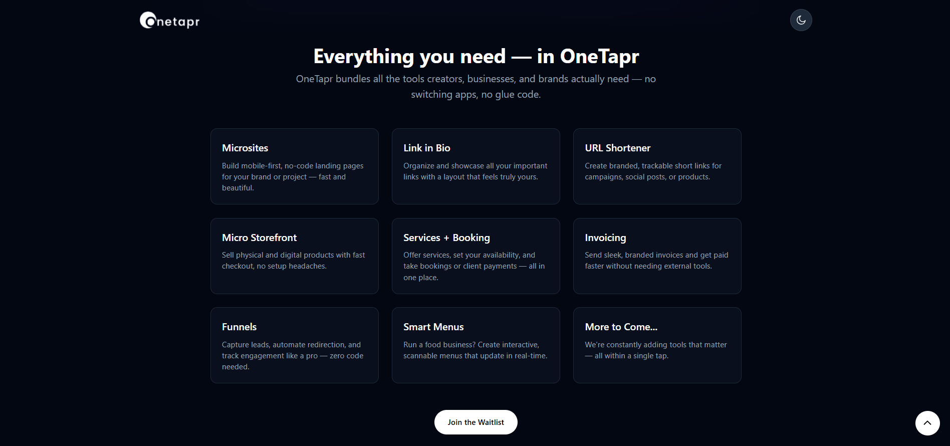Onitapr - All-in-One Mobile-First-Tool für Schöpfer und Verkäufer Medien 4