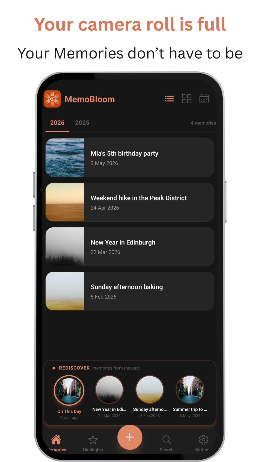 MemoBloom — Watch Your Memories Bloom gallery image