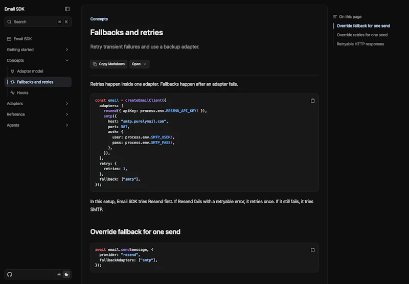 Email SDK screenshot 5